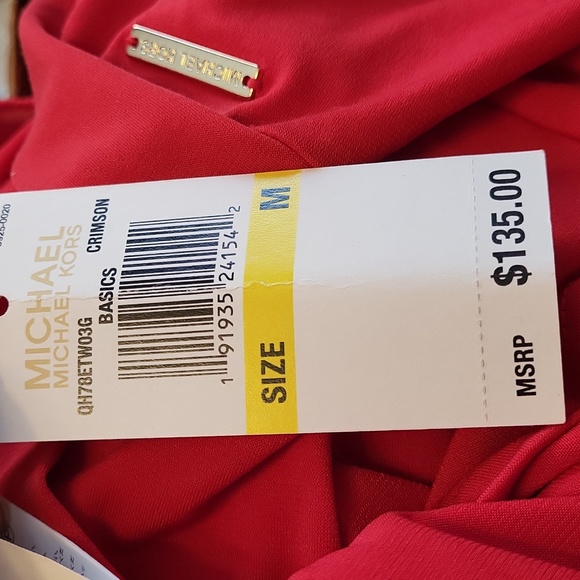 Michael Kors red tassel dress - Picture 3 of 3